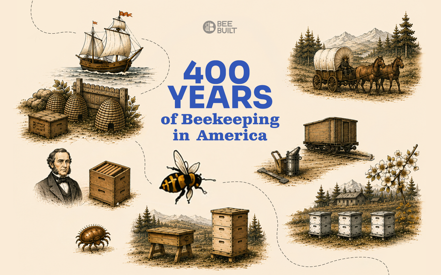 400 Years of Beekeeping in America