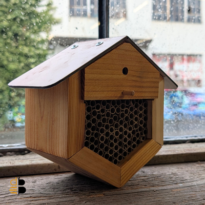 Premium Cedar Mason Bee House