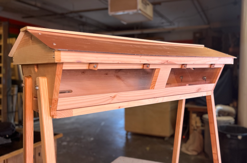 Top Bar Hive in Western Red Cedar - With FREE Bonus Items - PreSale Ships in March