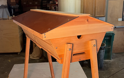 Top Bar Hive in Western Red Cedar - With FREE Bonus Items - PreSale Ships in April