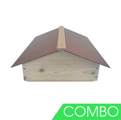 Warre Composite Roof Combo with Quilting Box