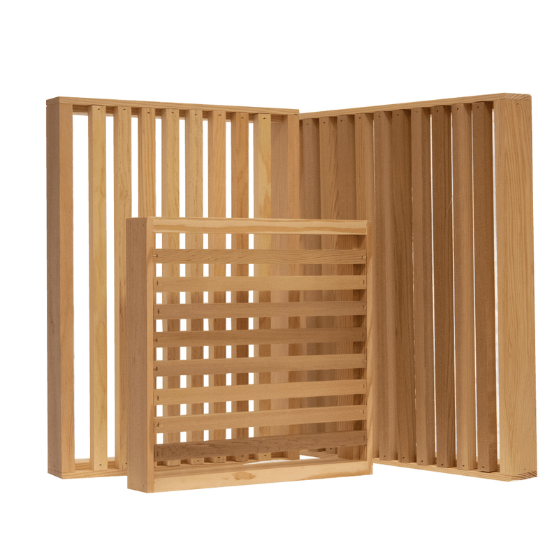 all three slatted racks for warre beehive and langstroth 8 and 10 frame beehives