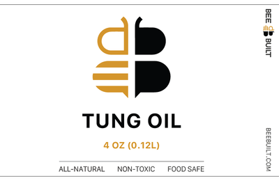 Bee Built Tung Oil Label