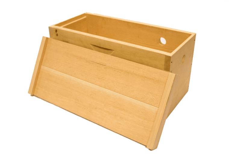 langstroth hive nucleus box made of doug fir