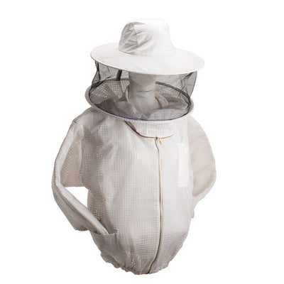 Ventilated jacket with hat and veil 