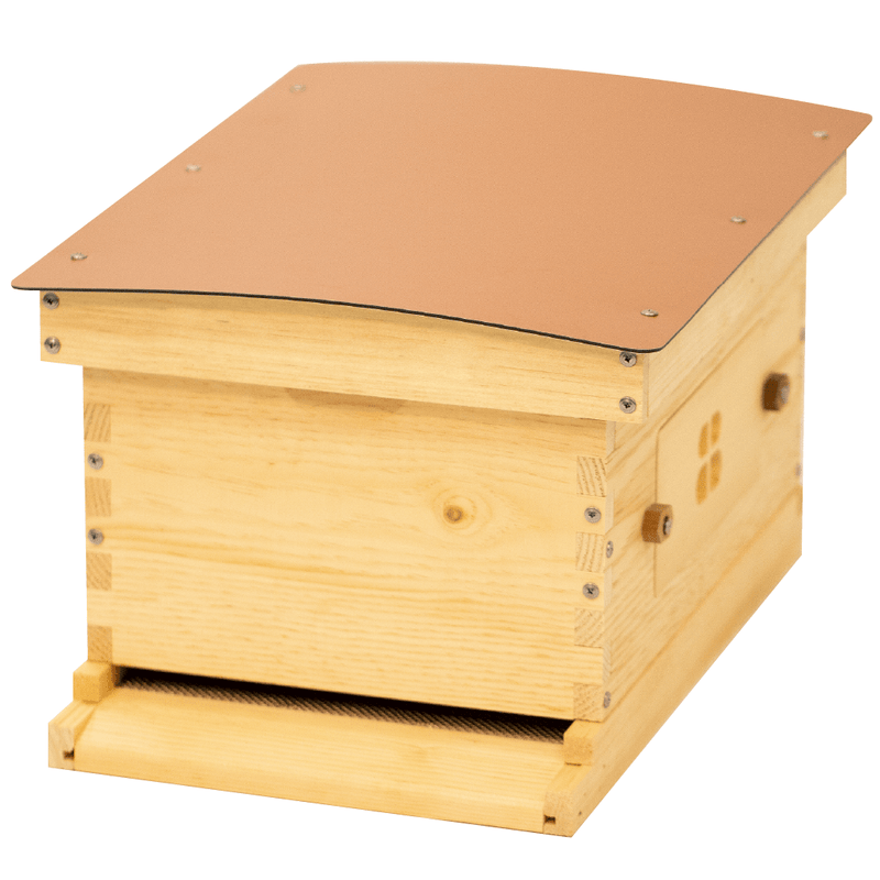 Deep Standard Langstroth for beekeeping with copper composite roof