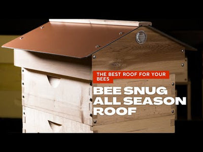 Bee Snug All Season Roof for Langstroth (with optional Ultimate Hive Tool bundle)