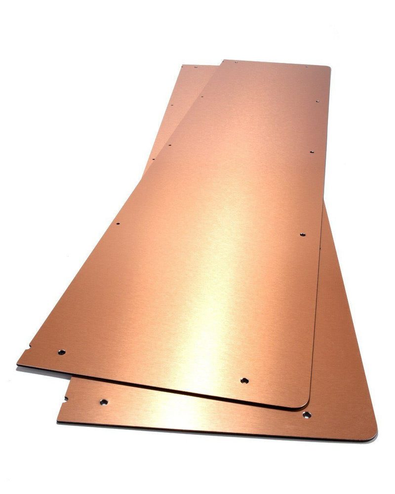 Copper composite roof panels for top bar hive